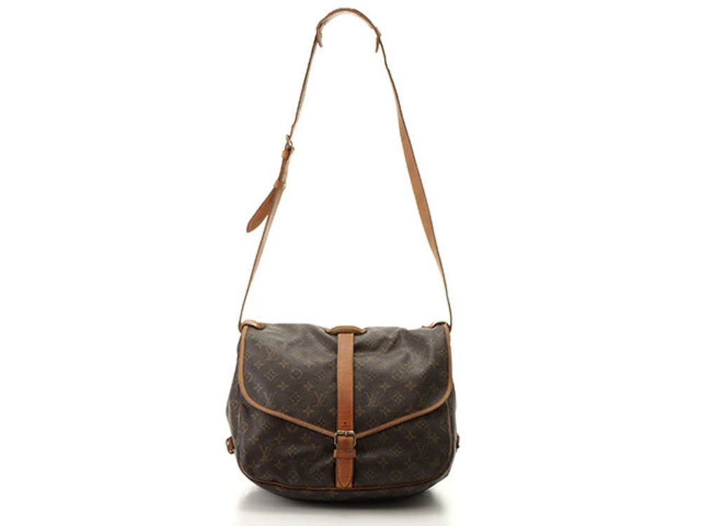LOUIS VUITTON Shoulder Bag Saumur Monogram